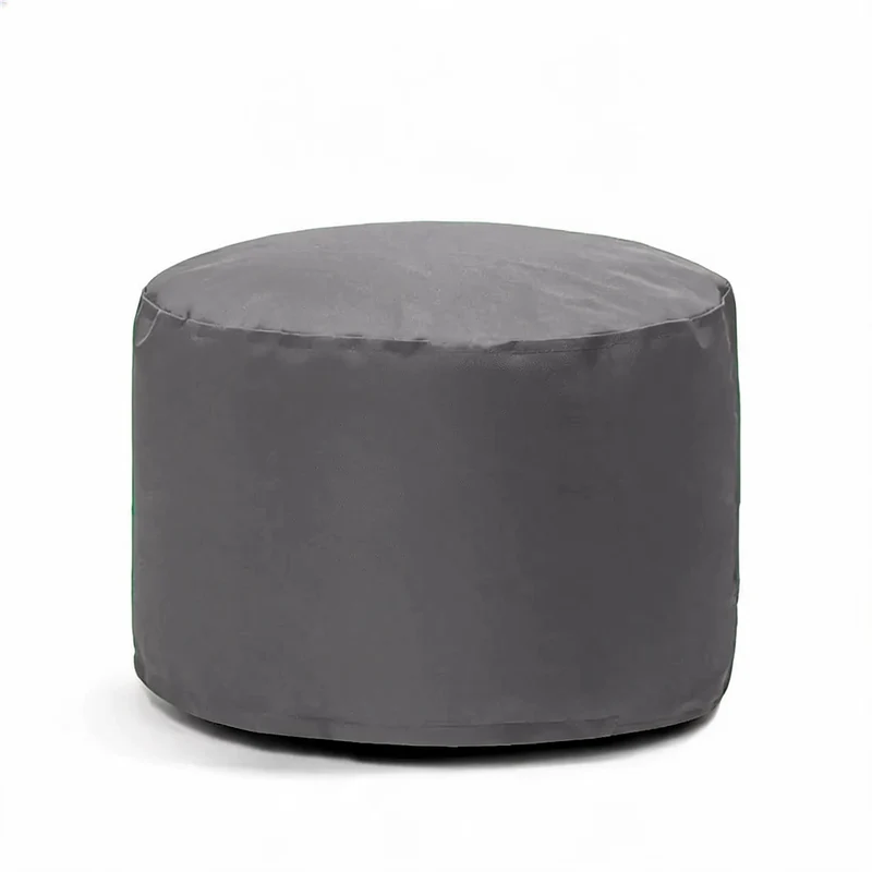 Pouf Repose Pied Extérieur Gris – Le Nomad
