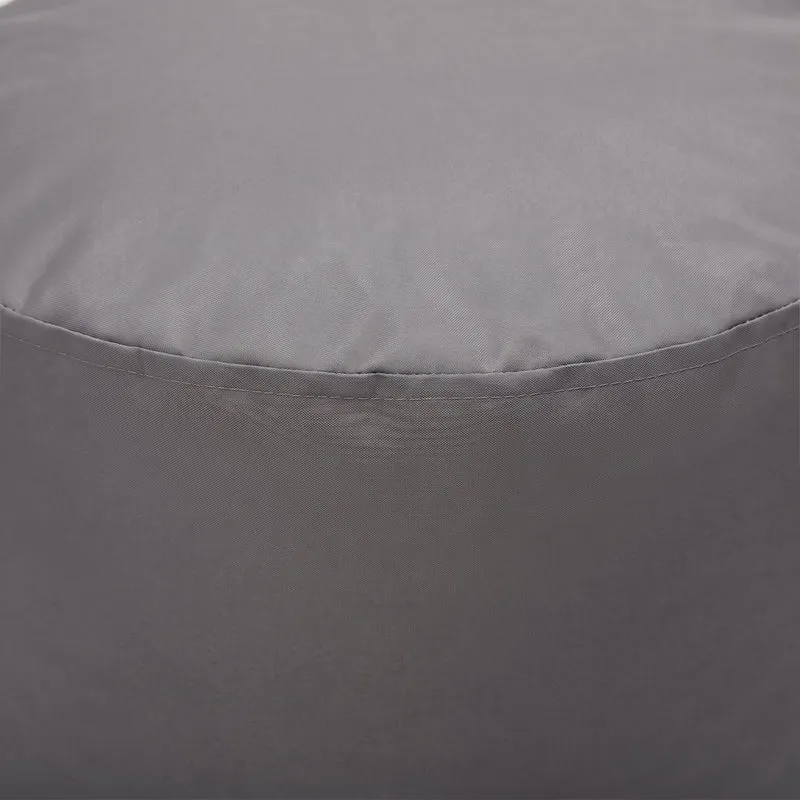 Pouf Repose Pied Extérieur Gris – Le Nomad
