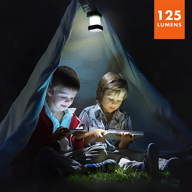 Lampe de camping solaire