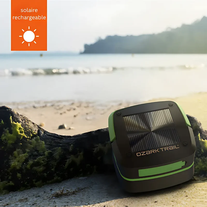 Lampe de camping solaire