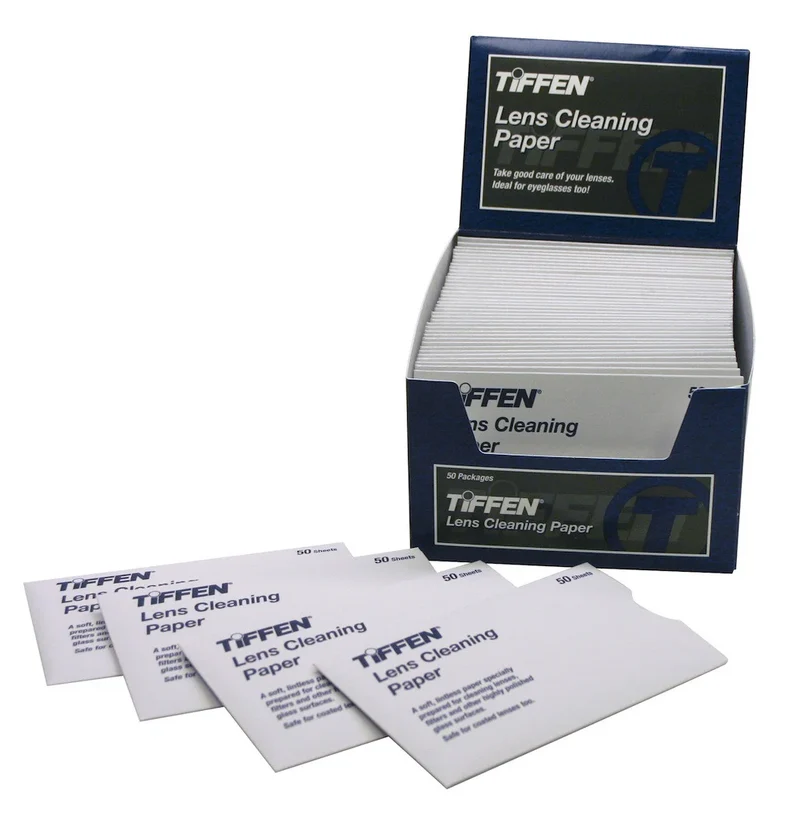 Papier de nettoyage pour lentilles Tiffen