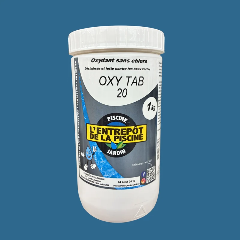 Oxygène actif 20g 1kg