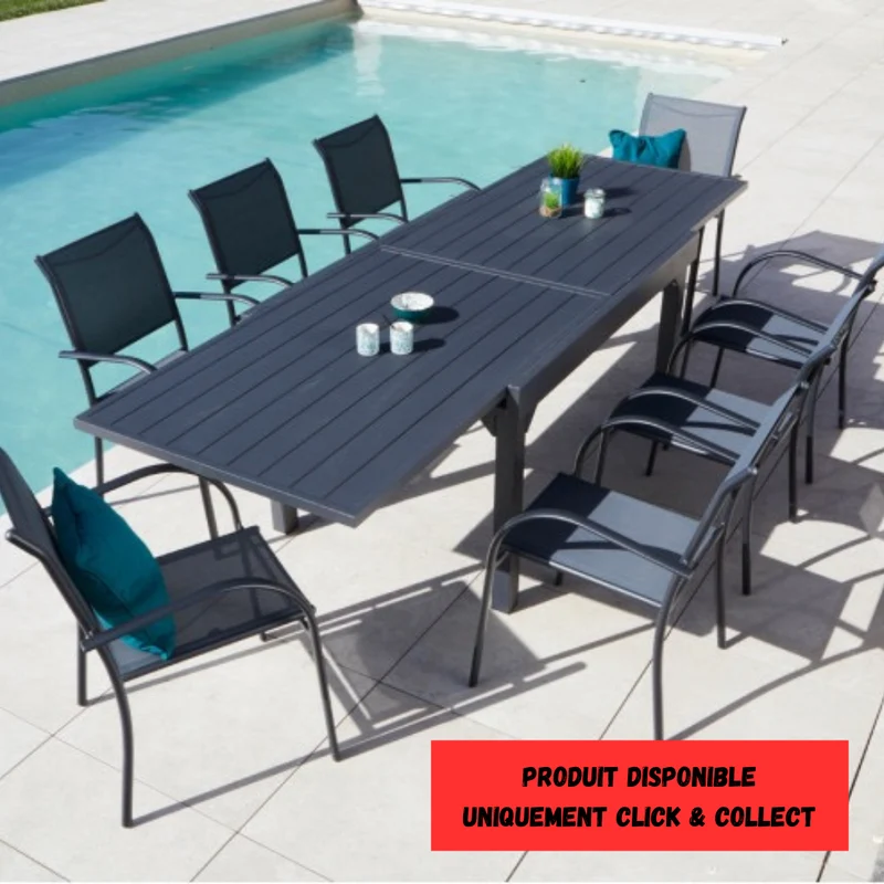 Table extensible Honfleur 8P