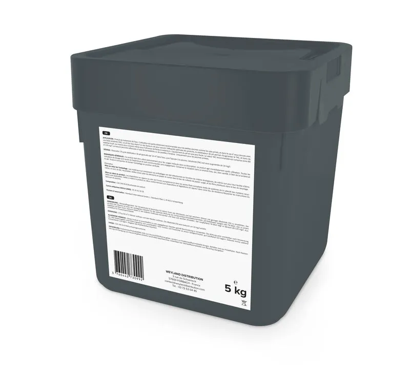 TAC + stabilisateur de pH en poudre 5 kg Aqualyn