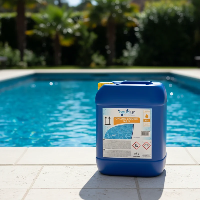 Chlore liquide 9,6 % 20 L Aqualyn