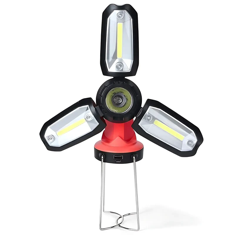 Lampe lanterne de camping pliable