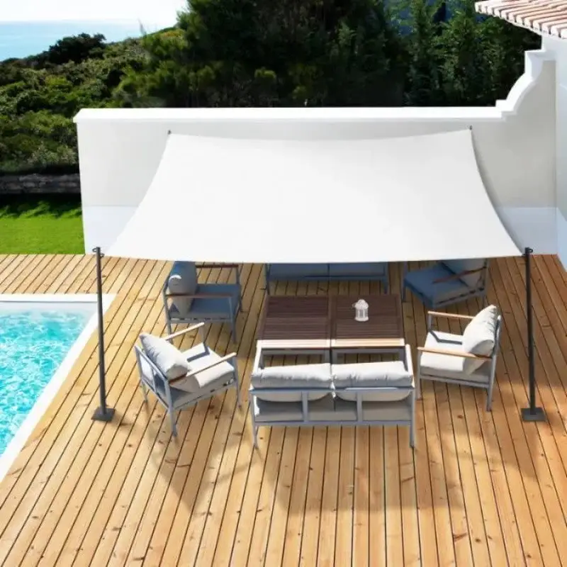Voile d'ombrage 2 x 2,5 m en toile Oxford