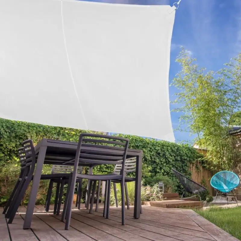 Voile d'ombrage 2 x 2,5 m en toile Oxford