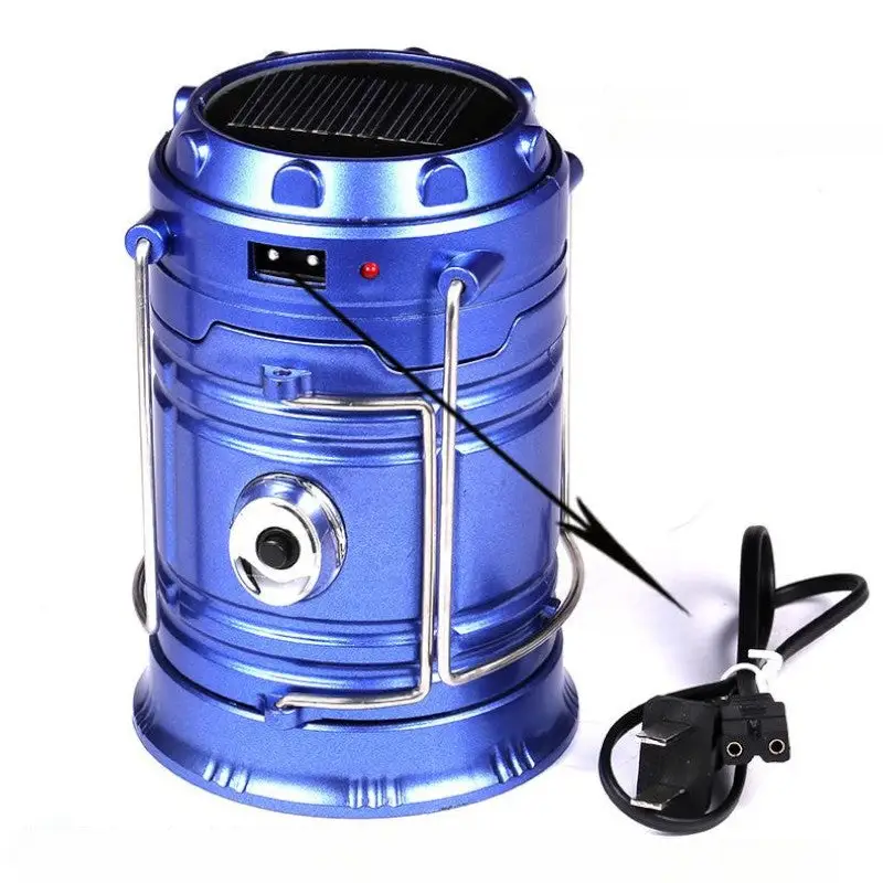 Lampe tempête led rechargeable