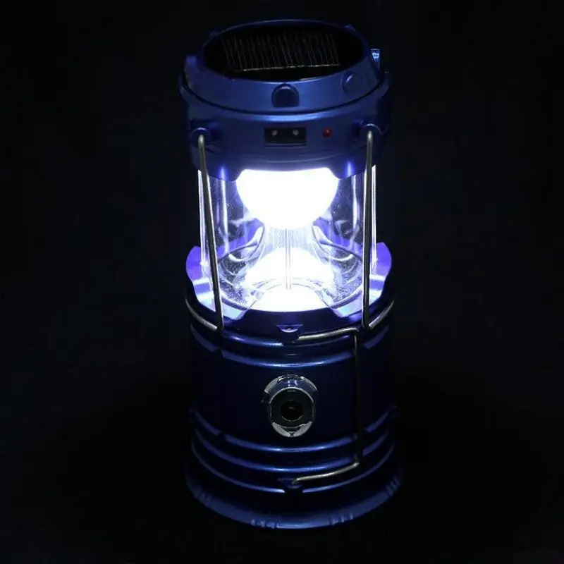 Lampe tempête led rechargeable