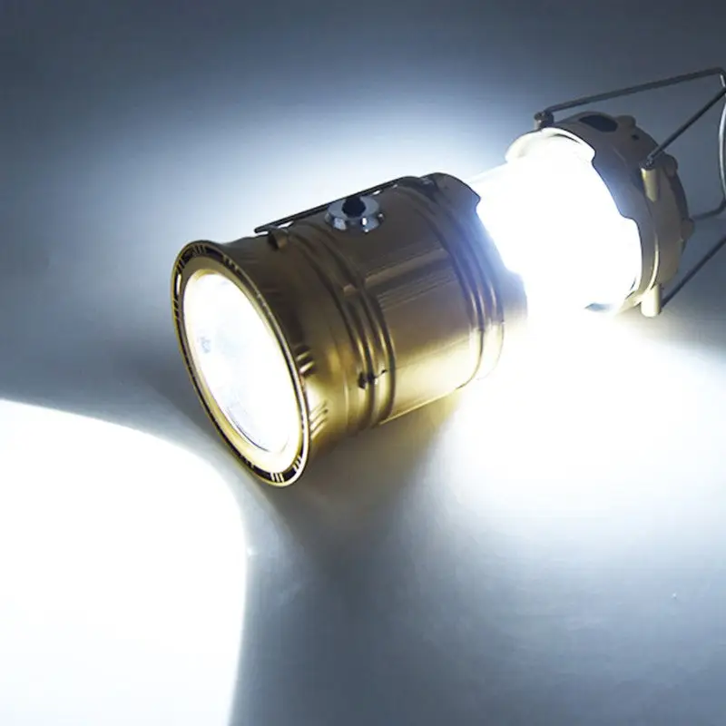 Lampe tempête led rechargeable