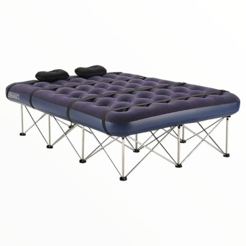 Lit de camp pliable 2 places