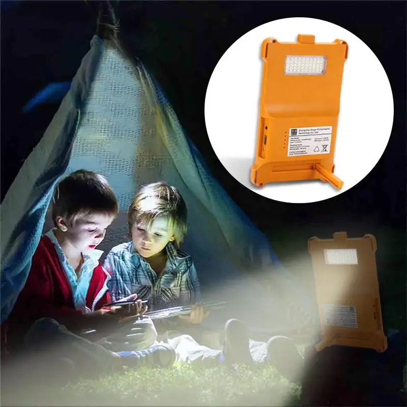 ENERGIE SOLAIRE PORTABLE A LED
