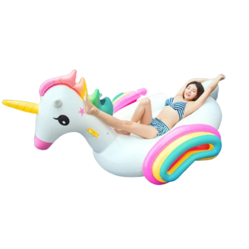 Bouée Géante Licorne Multi-Couleur