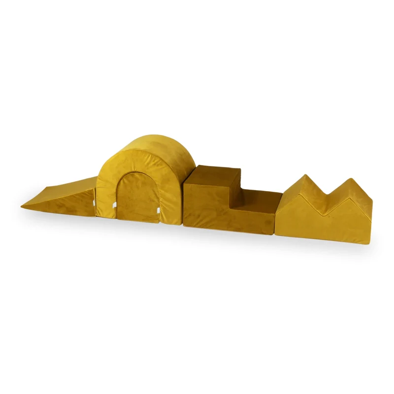 Configurateur de parcours de motricité - Ensemble 14 (Coin, Tunnel, Colline, Marches et Pics)