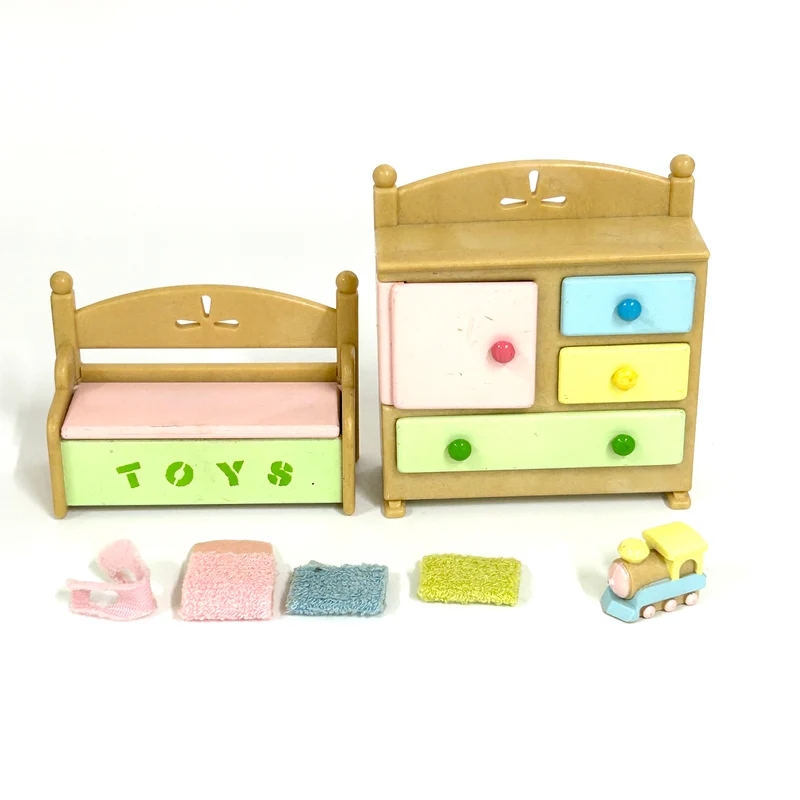 [used] Baby Furniture Set KA-78 Sylvanian Families Calico Critters