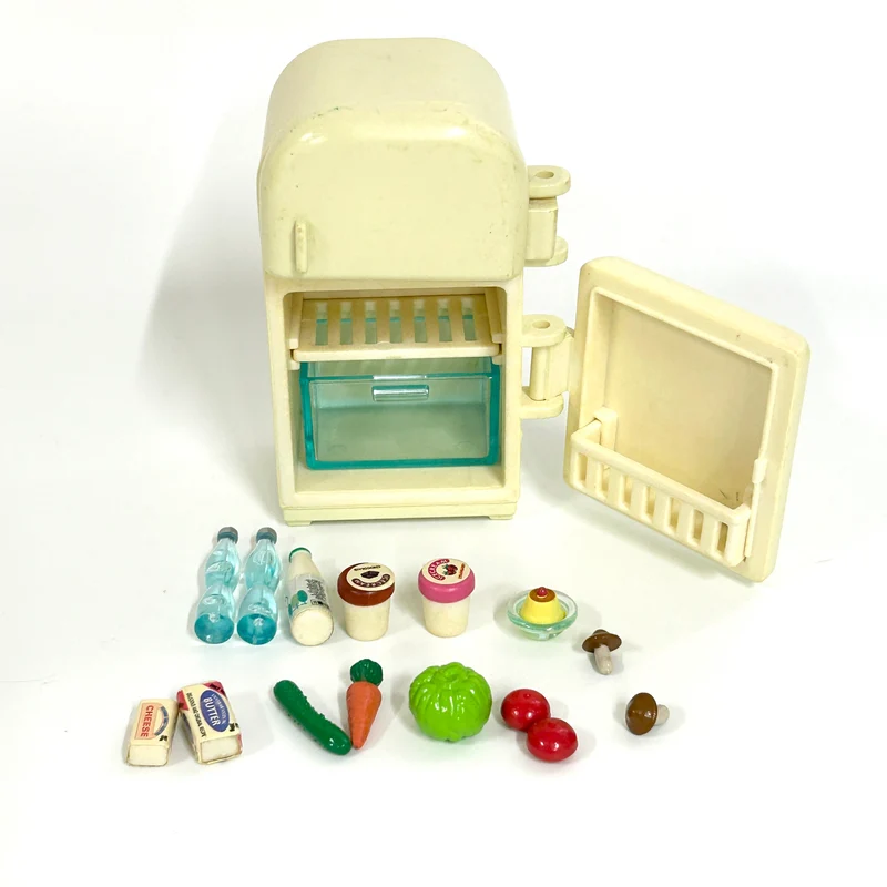 [used] Refrigerator Set KA-403 Sylvanian Families Calico Critters