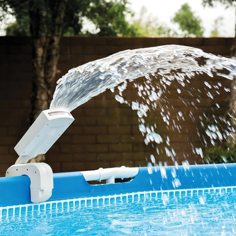 Fontaine de piscine LED