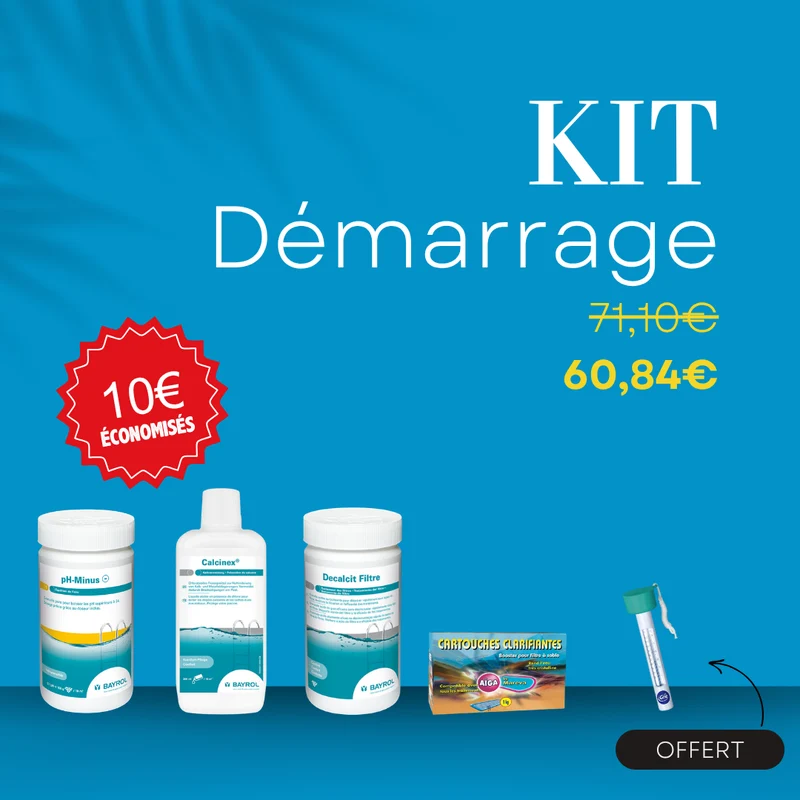 Kit de démarrage pour petite piscine