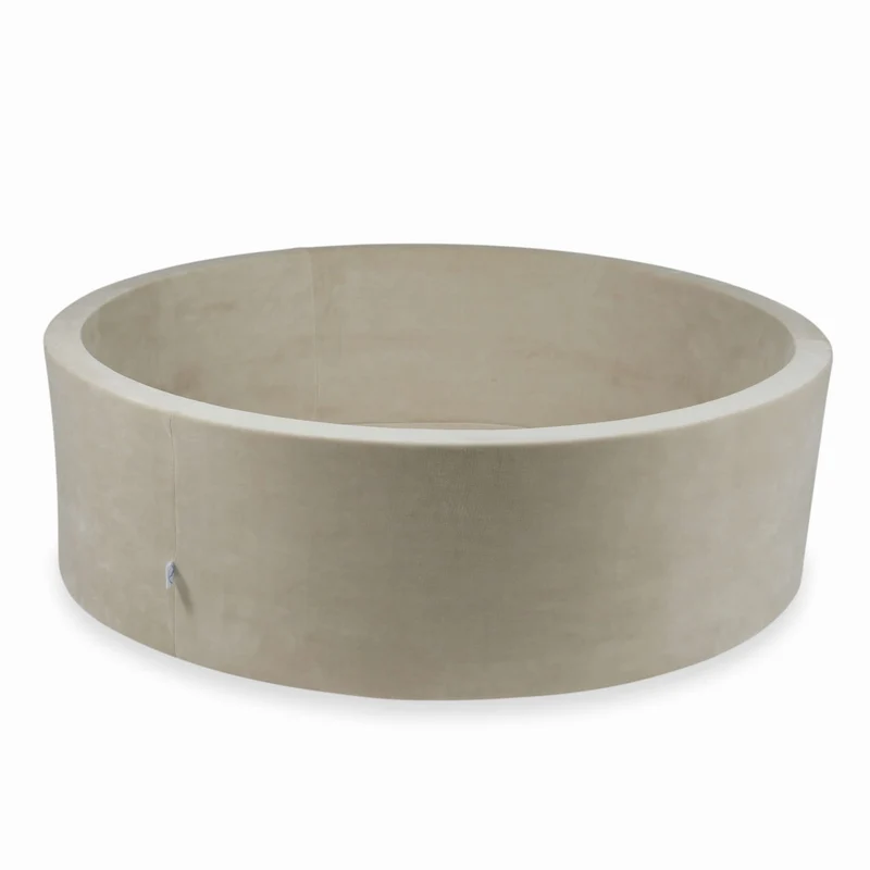 Piscine à Balles 130x40 Velvet Soft beige sans balles