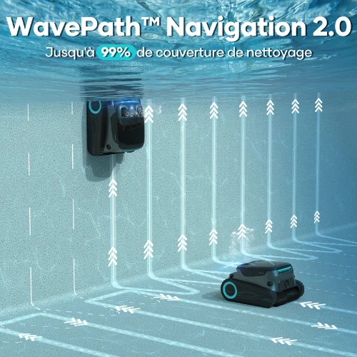 Robot piscine connecté sans fil Aiper Scuba S1 Pro