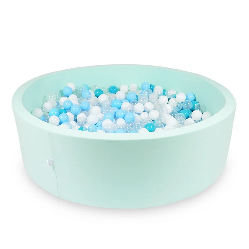 Piscine à balles en menthe 130x40 cm avec 700 balles