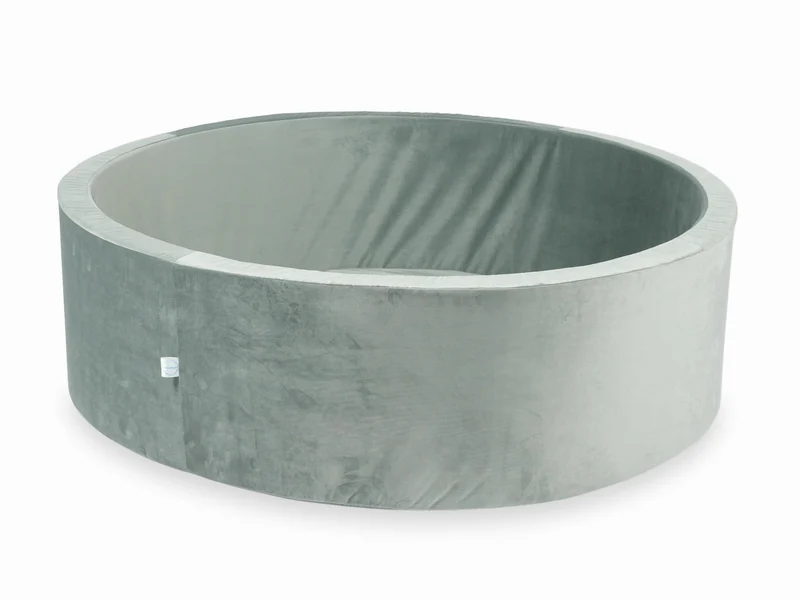 Piscine à Balles 130x40 Velvet grise sans balles