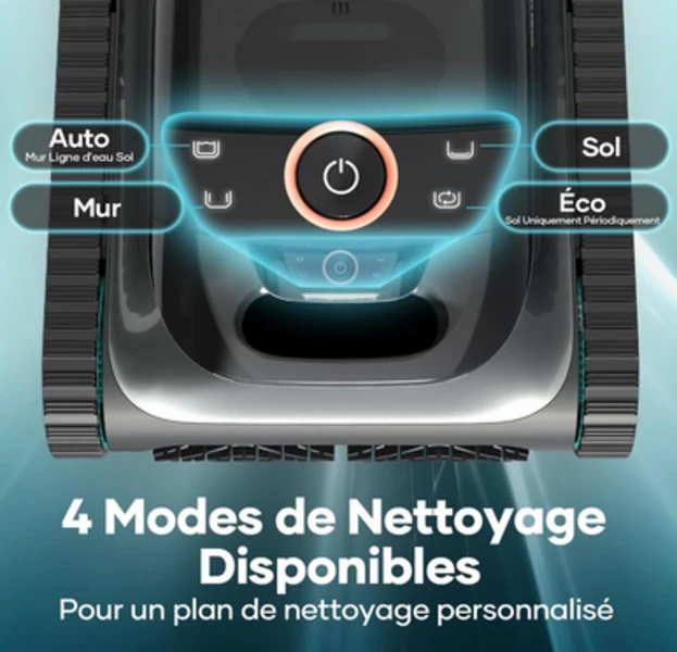 Robot piscine sans fil connecté Aiper Scuba S1