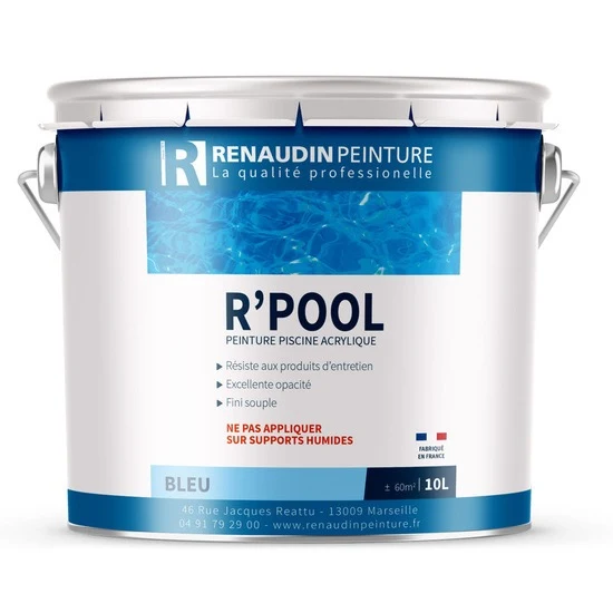 R POOL ACRYLIQUE BLANC