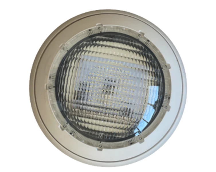 Projecteur complet LED piscine Stella - installation sur support mural - CCEI