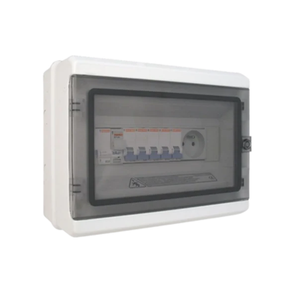 Coffret Répartiteur Piscine CLT-M+ CCEI – 4 Départs pour Local Technique Complet