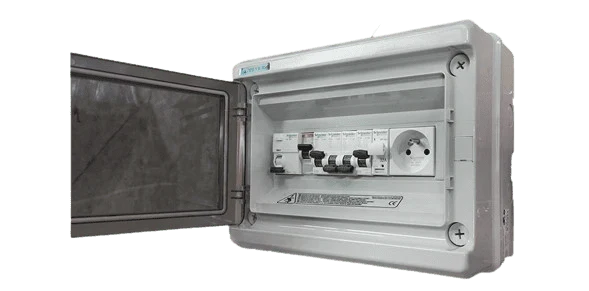 Coffret Répartiteur Piscine CLT-M+ CCEI – 4 Départs pour Local Technique Complet