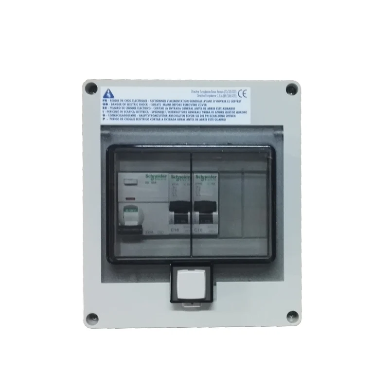 Coffret Répartiteur Piscine CID-M+ CCEI – 2 Départs avec Départ Pompe à Chaleur