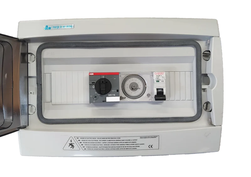 Coffret Électrique Piscine Panorama PA20 CCEI – Programmation Filtration Mono/Tri