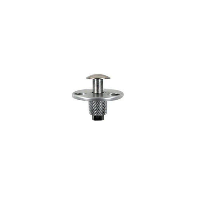 Piton douille à collerette pour plage bois + 3 vis (lot de 4)