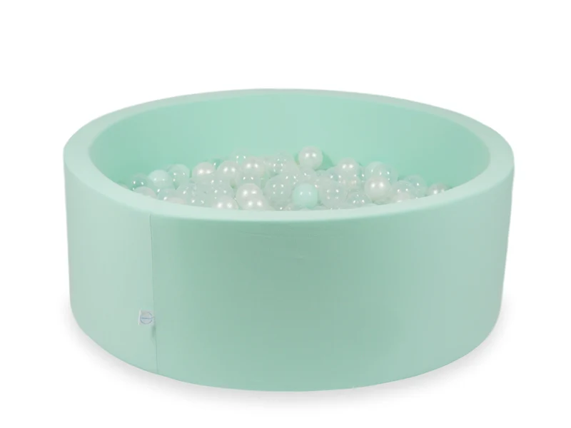 Piscine à balles en menthe 110x40 cm avec 500balles
