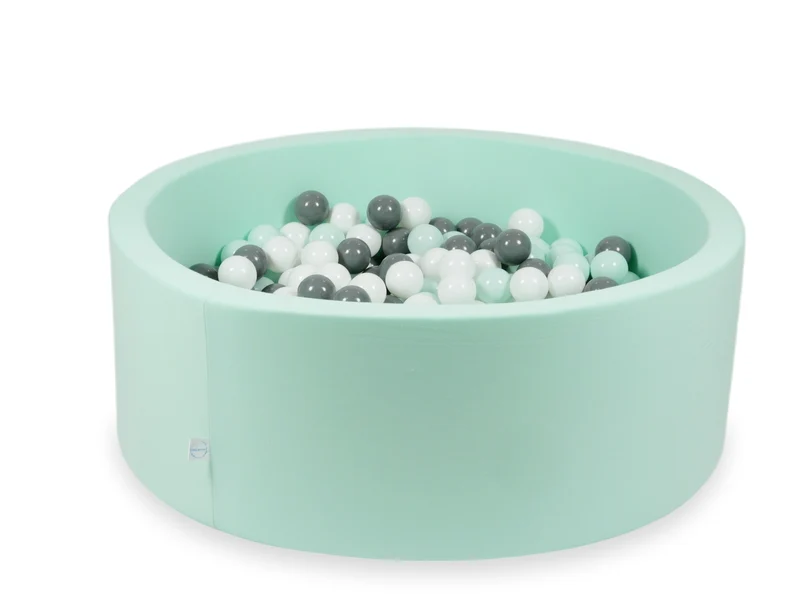 Piscine à balles en menthe 110x40 cm avec 500balles