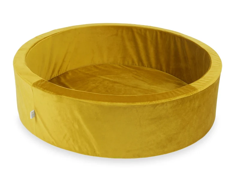 Piscine à Balles 110x30 velours velvet dore sans balles