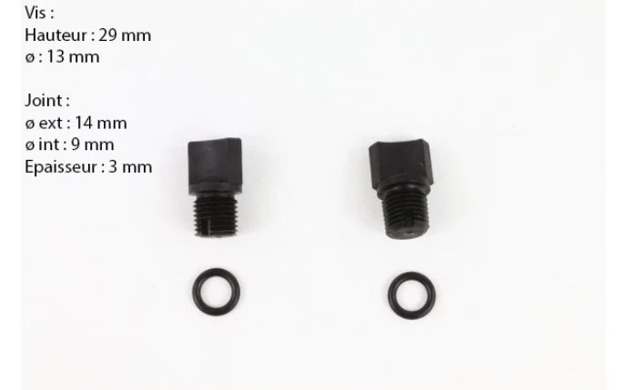 Bouchon de vidange + joint pompe Ultraflow - Pentair