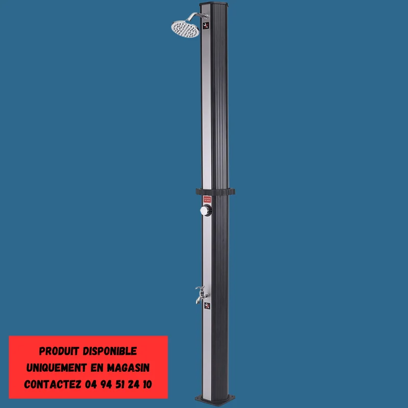 PVC SHOWER 35L W/FOOTWASH