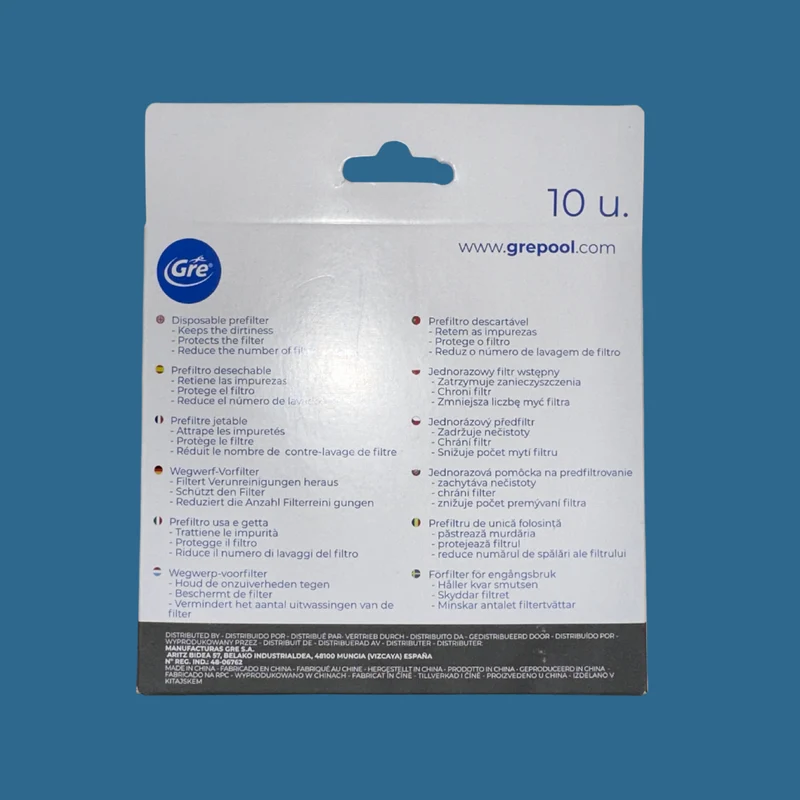 Chaussettes Filtrante Skimmer
