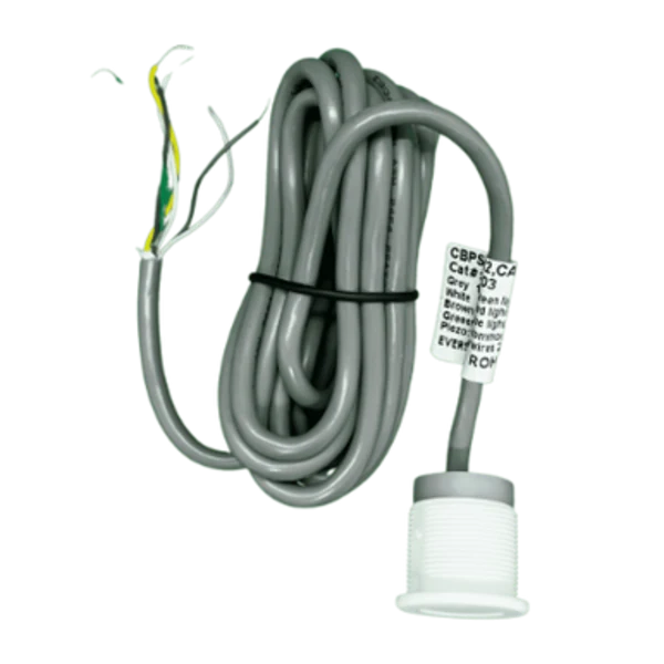 Bouton Poussoir Piezo RGB Plastique POM CCEI 22 mm – Commande Nage à Contre-Courant Piscine