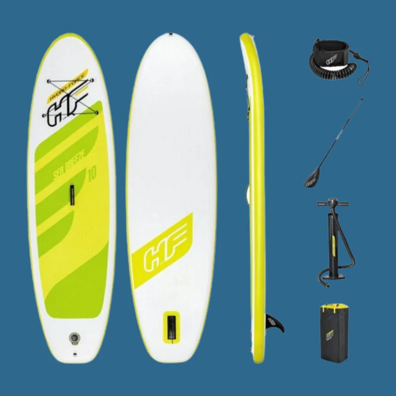 Paddle SUP gonflable - Hydro-Force Sea Breeze - L 305 cm x l 84 cm x H 12 cm