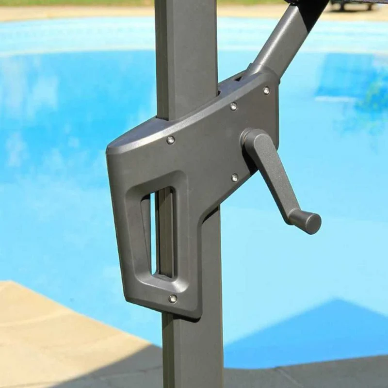 Parasol lumino Led Gris anthracite