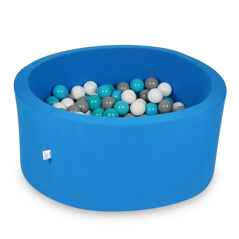 Piscine à balles en bleue 90x40 cm avec 300 balles