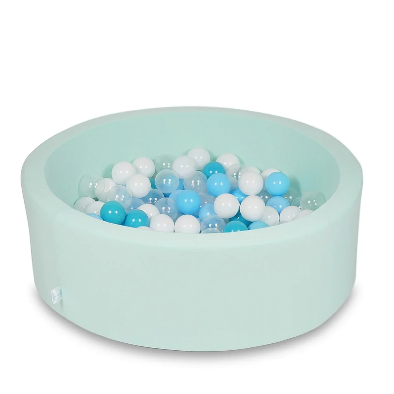 Piscine à balles en menthe 90x30 cm avec 200 balles