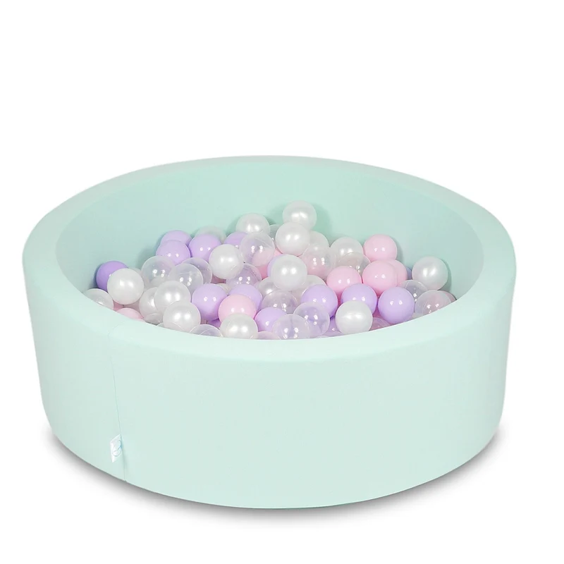Piscine à balles en menthe 90x30 cm avec 200 balles