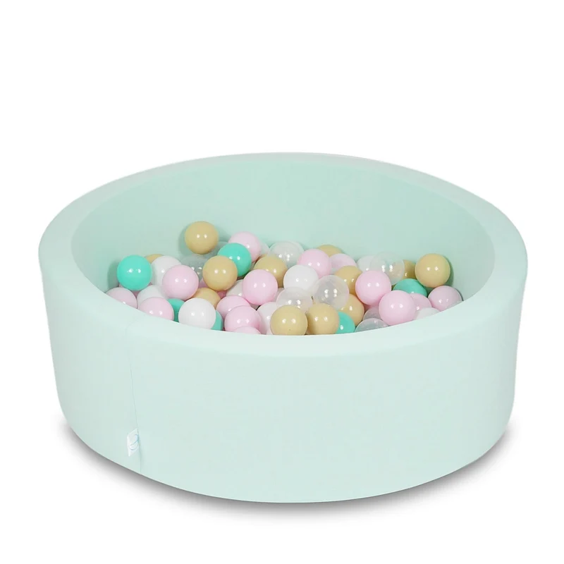 Piscine à balles en menthe 90x30 cm avec 200 balles