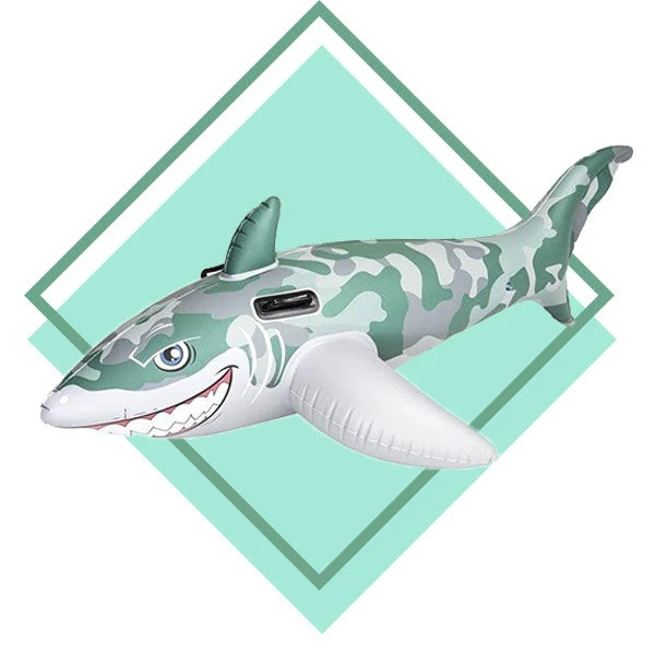 Bouée Gonflable Requin Camouflage