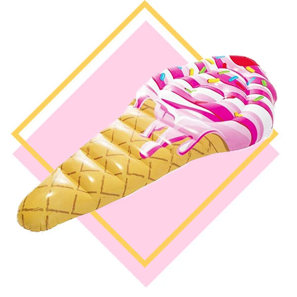 Matelas Gonflable Cornet de glace